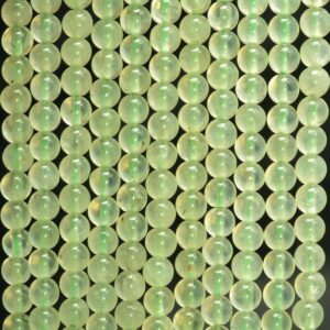 6mm Prehnite Gemstone Green Grade AAA Round Loose Beads 15.5 Inch Full Strand (80007376-A258) 6mm Prehnite Gemstone Green Grade AAA Round Loose Beads 15.5 Inch Full Strand (80007376-A258)