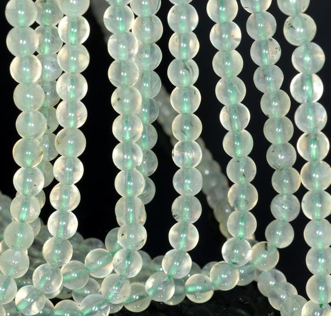 6mm Green Prehnite Gemstone Grade Aa Round 6mm Loose Beads 15.5 Inch Full Strand (10233715-54) 6mm Green Prehnite Gemstone Grade Aa Round 6mm Loose Beads 15.5 Inch Full Strand (10233715-54)