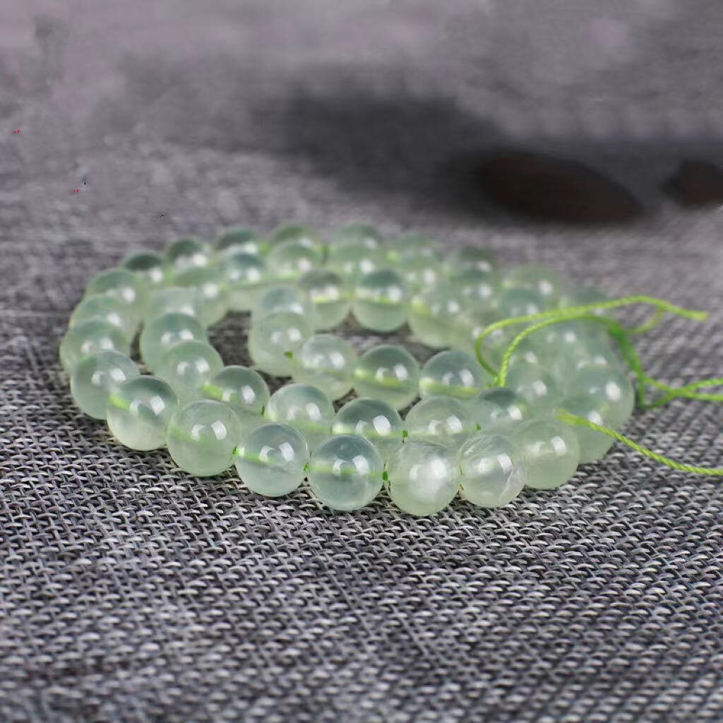 Natural High Quality Grape Stone Smooth Round Beads, Prehnite Beads Wholesale Supply,15 Inches One Strand Natural High Quality Grape Stone Smooth Round Beads, Prehnite Beads Wholesale Supply,15 Inches One Strand
