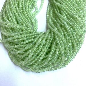 Tiny Green Prehnite Beads Round Smooth 2mm 3mm, Small Grape Green Gemstone Beads, Apple Green Semi Precious Beads, Delicate Green Spacers Tiny Green Prehnite Beads Round Smooth 2mm 3mm, Small Grape Green Gemstone Beads, Apple Green Semi Precious Beads, Delicate Green Spacers