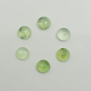 Natural Prehnite Faceted Round Shape Calibrated Gemstone For Jewelry Making 8-25mm Polished Wholesale Gemstone All Sizes Available