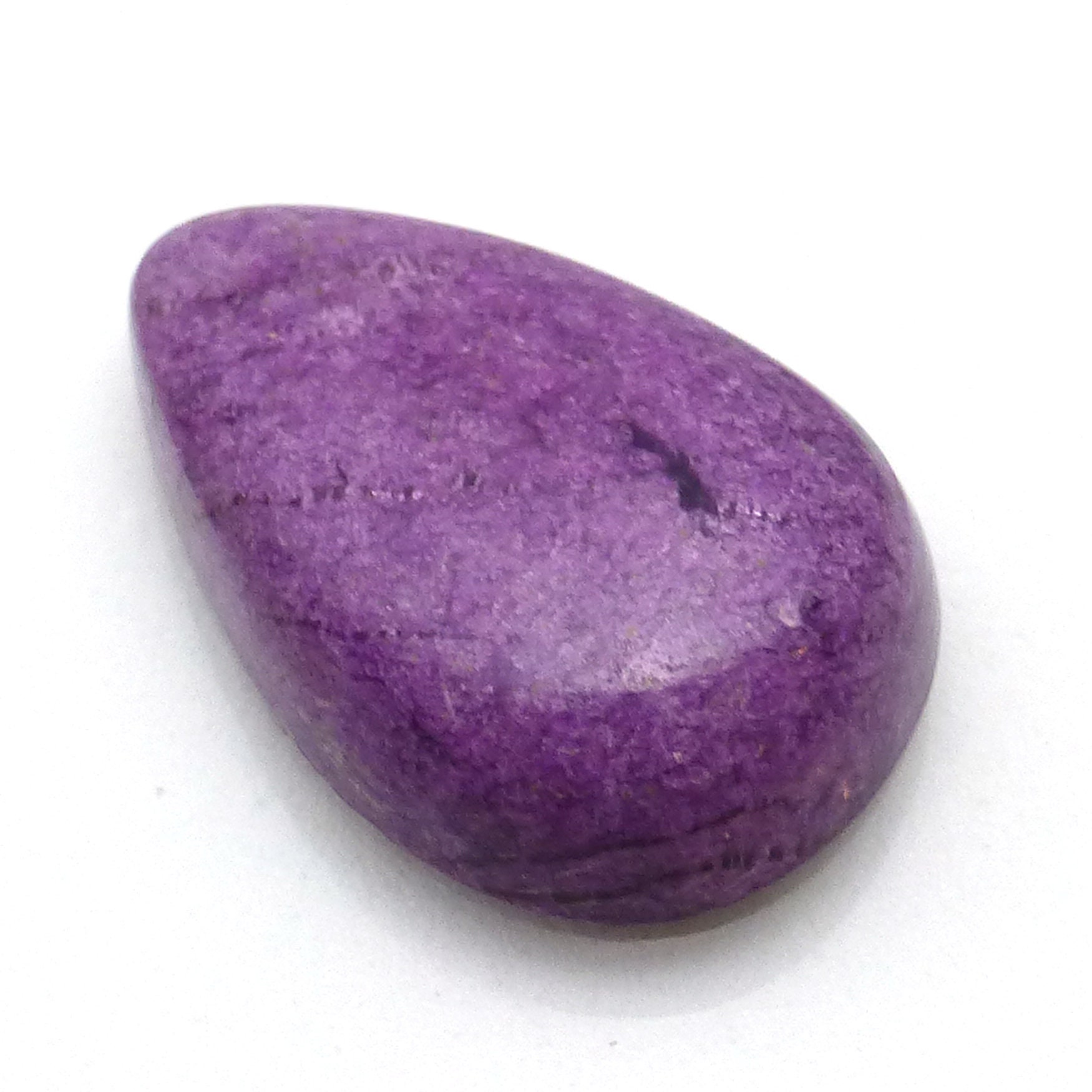 6.185 Carats Stitchtite Cabochon Handmade Designer Purpurite Purple Cab For Use In Jewelry Pendant One Of A Kind Rare Unique Unusual