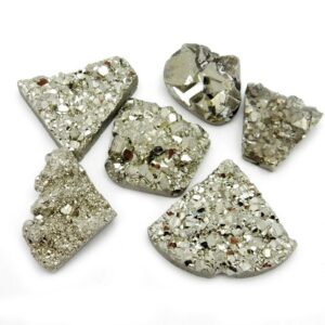 Large Pyrite Mixed Shape Cabochon - Chakra Reiki Jewelry Supply