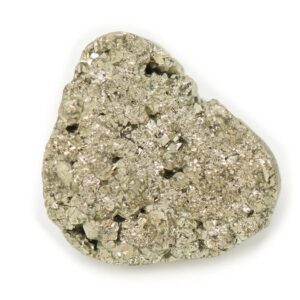 N12 - Cabochon de Pierre - Pyrite dorée brut 21x19mm - 8741140018426