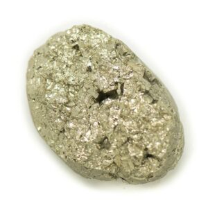 N14 - Cabochon de Pierre - Pyrite dorée brut 23x16mm - 8741140018440