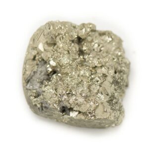 N16 - Cabochon de Pierre - Pyrite dorée brut 22x18mm - 8741140018464