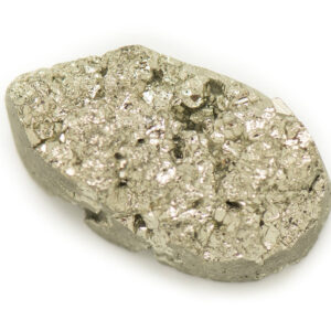 N18 - Cabochon de Pierre - Pyrite dorée brut 24x13mm - 8741140018488