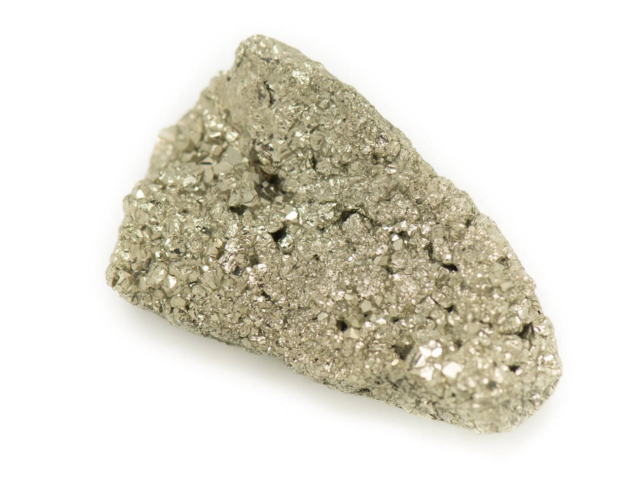 N2 - Cabochon De Pierre - Pyrite Dorée Brut 32x20mm - 8741140018327
