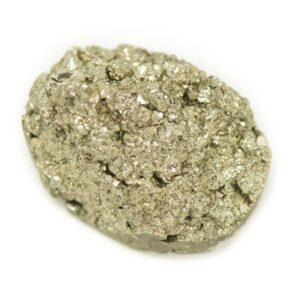 N23 - Cabochon de Pierre - Pyrite dorée brut 23x17mm - 8741140018532
