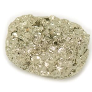 N25 - Cabochon de Pierre - Pyrite dorée brut 22x19mm - 8741140018556