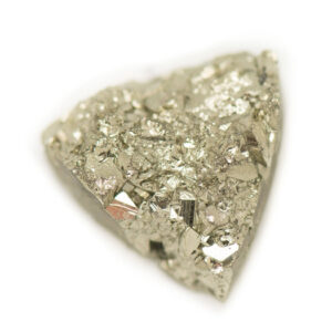 N27 - Cabochon de Pierre - Pyrite dorée brut 19x18mm - 8741140018570