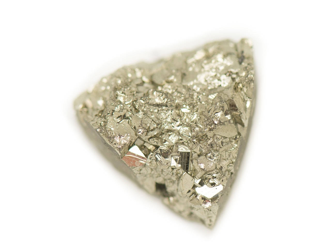 N27 - Cabochon De Pierre - Pyrite Dorée Brut 19x18mm - 8741140018570