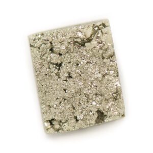 N30 - Cabochon de Pierre - Pyrite dorée brut 16x13mm - 8741140018600