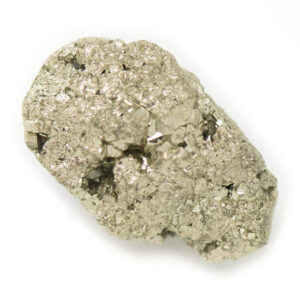 N6 - Cabochon de Pierre - Pyrite dorée brut 29x17mm - 8741140018365