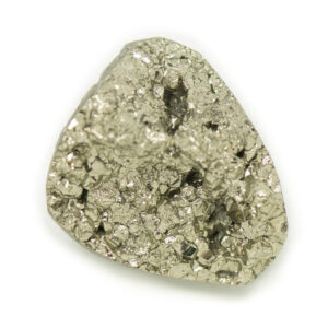N7 - Cabochon de Pierre - Pyrite dorée brut 25x20mm - 8741140018372