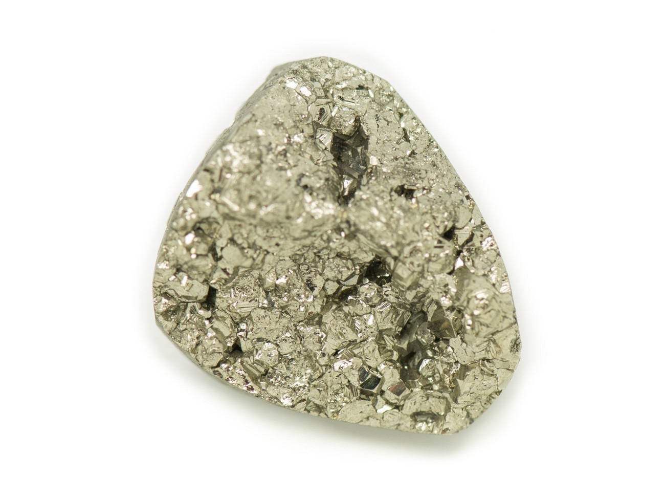 N7 - Cabochon De Pierre - Pyrite Dorée Brut 25x20mm - 8741140018372