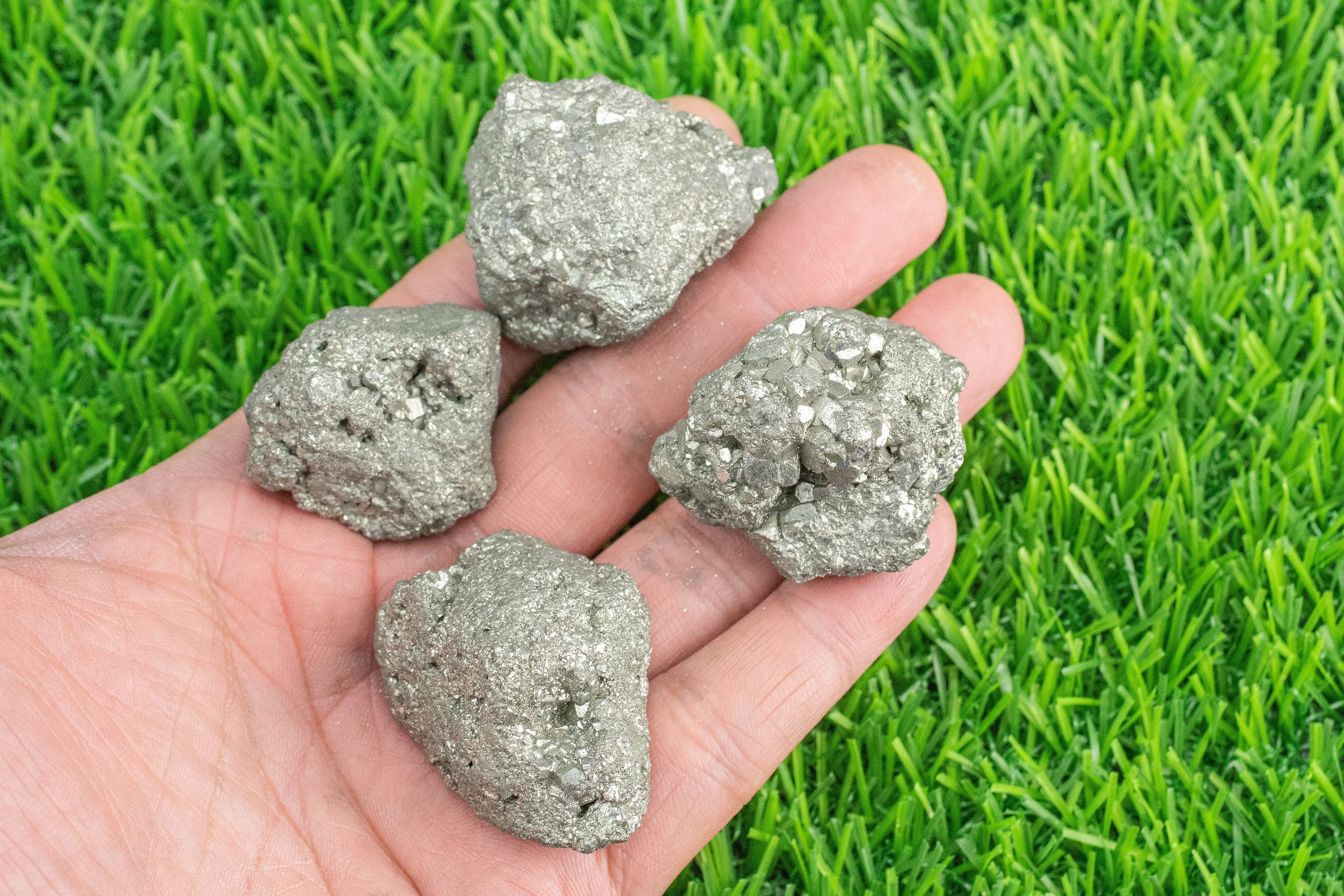 Pyrite Stone Raw Chunk- 0.5-1.5 Inches Pyrite Stone Raw Chunk- 0.5-1.5 Inches