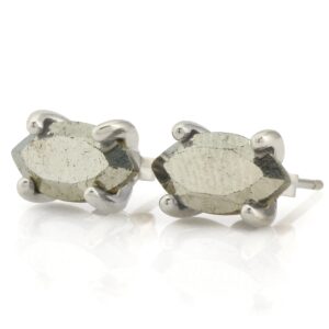 Sterling Silver Stud Earrings · Grey Pyrite Earrings · Raw Pyrite Earrings Studs · Birthday Gift Earrings · Bridesmaid Gifts Earrings Sterling Silver Stud Earrings · Grey Pyrite Earrings · Raw Pyrite Earrings Studs · Birthday Gift Earrings · Bridesmaid Gifts Earrings