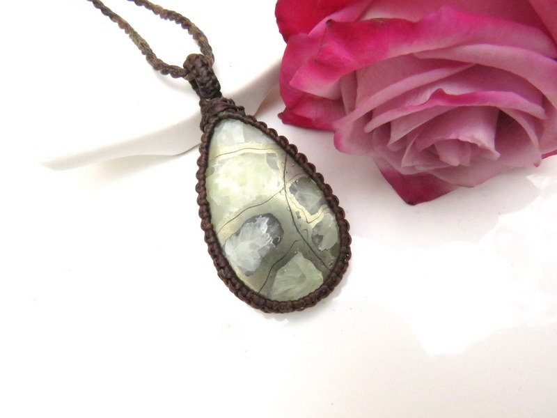Fathers Day Gift Ideas, Ammonite Pyrite Necklace, Gift Ideas For The Dad, Rock Collector, Ammonite Jewelry, Mens Necklace, Fossil Necklace
