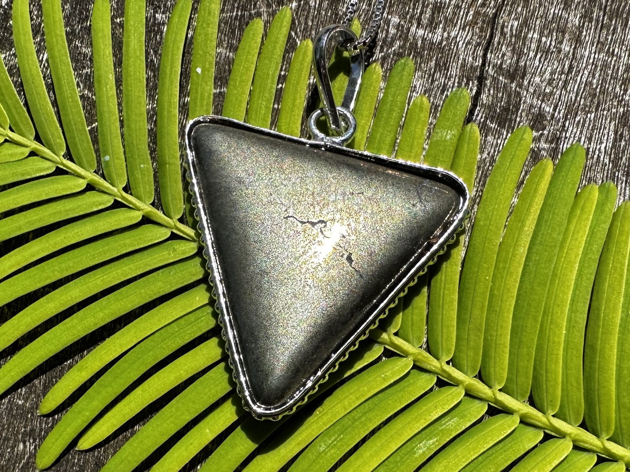 Pyrite Healing Stone Necklace With Positive Healing Energy!