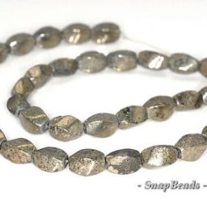 10x6mm Iron Pyrite Gemstone Twisted Barrel Drum 10x6mm Loose Beads 15.5 inch Full Strand LOT 1,2,6,12 and 20 (90144965-405) 10x6mm Iron Pyrite Gemstone Twisted Barrel Drum 10x6mm Loose Beads 15.5 inch Full Strand LOT 1,2,6,12 and 20 (90144965-405)
