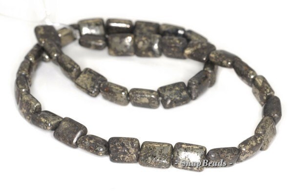 10x8mm Iron Pyrite Intrusion Gemstone Black Gold Rectangle Loose Beads 15.5 Inch Full Strand (90144899-415) 10x8mm Iron Pyrite Intrusion Gemstone Black Gold Rectangle Loose Beads 15.5 Inch Full Strand (90144899-415)
