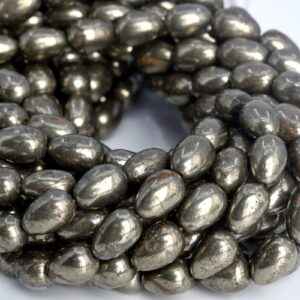14x10MM Copper Pyrite Beads Teardrop AAA Genuine Natural Gemstone Half Strand Loose Beads 7.5" BULK LOT 1,3,5,10,50 (104955h-1384) 14x10MM Copper Pyrite Beads Teardrop AAA Genuine Natural Gemstone Half Strand Loose Beads 7.5" BULK LOT 1,3,5,10,50 (104955h-1384)