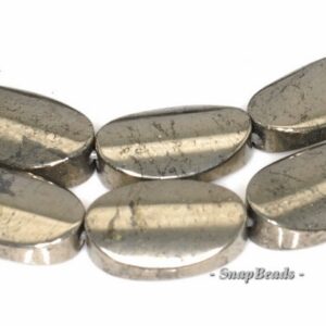 18x13mm Palazzo Iron Pyrite Gemstone Concave Oval 18x13mm Loose Beads 15.5 inch Full Strand (90145106-411) 18x13mm Palazzo Iron Pyrite Gemstone Concave Oval 18x13mm Loose Beads 15.5 inch Full Strand (90145106-411)