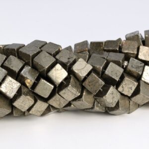 8MM Copper Pyrite Beads Cube Grade AAA Genuine Natural Gemstone Full Strand Loose Beads 14.5" BULK LOT 1,3,5,10 and 50 (104603-1249) 8MM Copper Pyrite Beads Cube Grade AAA Genuine Natural Gemstone Full Strand Loose Beads 14.5" BULK LOT 1,3,5,10 and 50 (104603-1249)