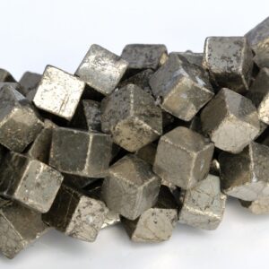 8MM Copper Pyrite Beads Cube Grade AAA Genuine Natural Gemstone Full Strand Loose Beads 15" BULK LOT 1,3,5,10 and 50 (104997-1389) 8MM Copper Pyrite Beads Cube Grade AAA Genuine Natural Gemstone Full Strand Loose Beads 15" BULK LOT 1,3,5,10 and 50 (104997-1389)