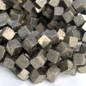 8MM Copper Pyrite Beads Cube Grade AAA Genuine Natural Gemstone Half Strand Loose Beads 7.5" BULK LOT 1,3,5,10 and 50 (104997h-1389) 8MM Copper Pyrite Beads Cube Grade AAA Genuine Natural Gemstone Half Strand Loose Beads 7.5" BULK LOT 1,3,5,10 and 50 (104997h-1389)