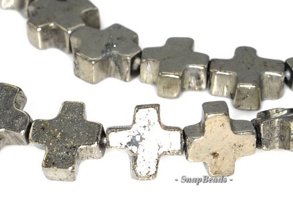 8mm Cross Iron Pyrite Gemstone, Cross, 8mm Loose Beads 8 Inch Half Strand (90181669-136) 8mm Cross Iron Pyrite Gemstone, Cross, 8mm Loose Beads 8 Inch Half Strand (90181669-136)