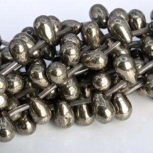 9x6-10x6mm Copper Pyrite Beads Teardrop Top Drilled Aaa Genuine Natural Gemstone Full Strand Beads 15.5" Bulk Lot 1,3,5,10,50 (104781-1305) 9x6-10x6mm Copper Pyrite Beads Teardrop Top Drilled Aaa Genuine Natural Gemstone Full Strand Beads 15.5" Bulk Lot 1,3,5,10,50 (104781-1305)