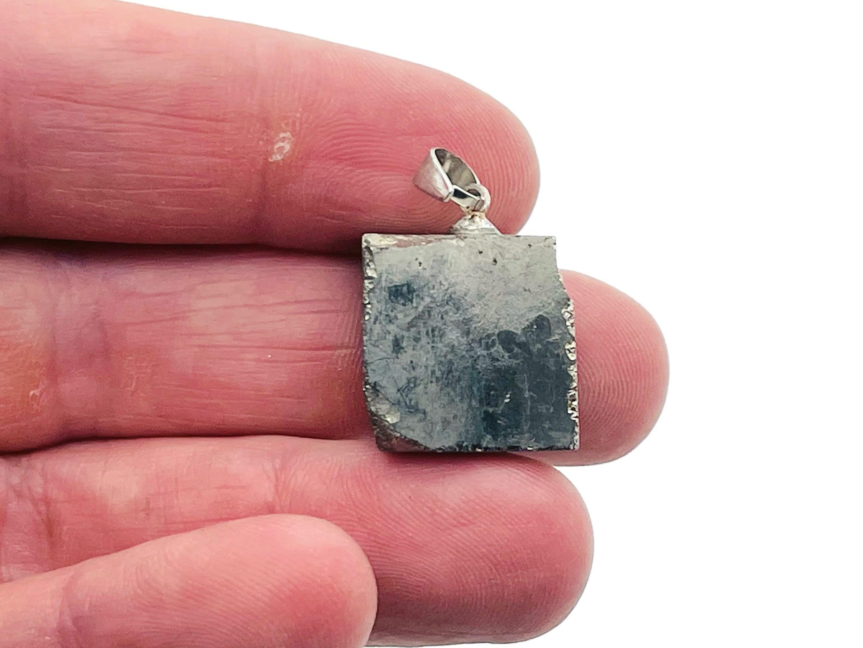 Pyrite Pendant -crystal Pyrite – Natural Pyrite - Crystal Healing - Strong Protection Stone - Nc1240