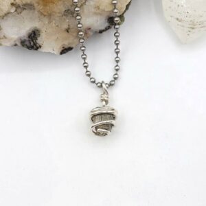 Pyrite Necklace, Silver Wire Wrapped Pyrite Pendant, Raw Pyrite Necklace, Pyrite Jewelry, Crystal Necklace, Attract Money Necklace Pyrite Necklace, Silver Wire Wrapped Pyrite Pendant, Raw Pyrite Necklace, Pyrite Jewelry, Crystal Necklace, Attract Money Necklace