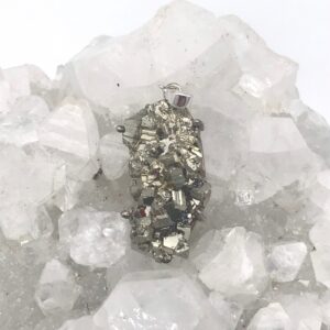 Pyrite Nugget Pendant Necklace Pyrite Nugget Pendant Necklace