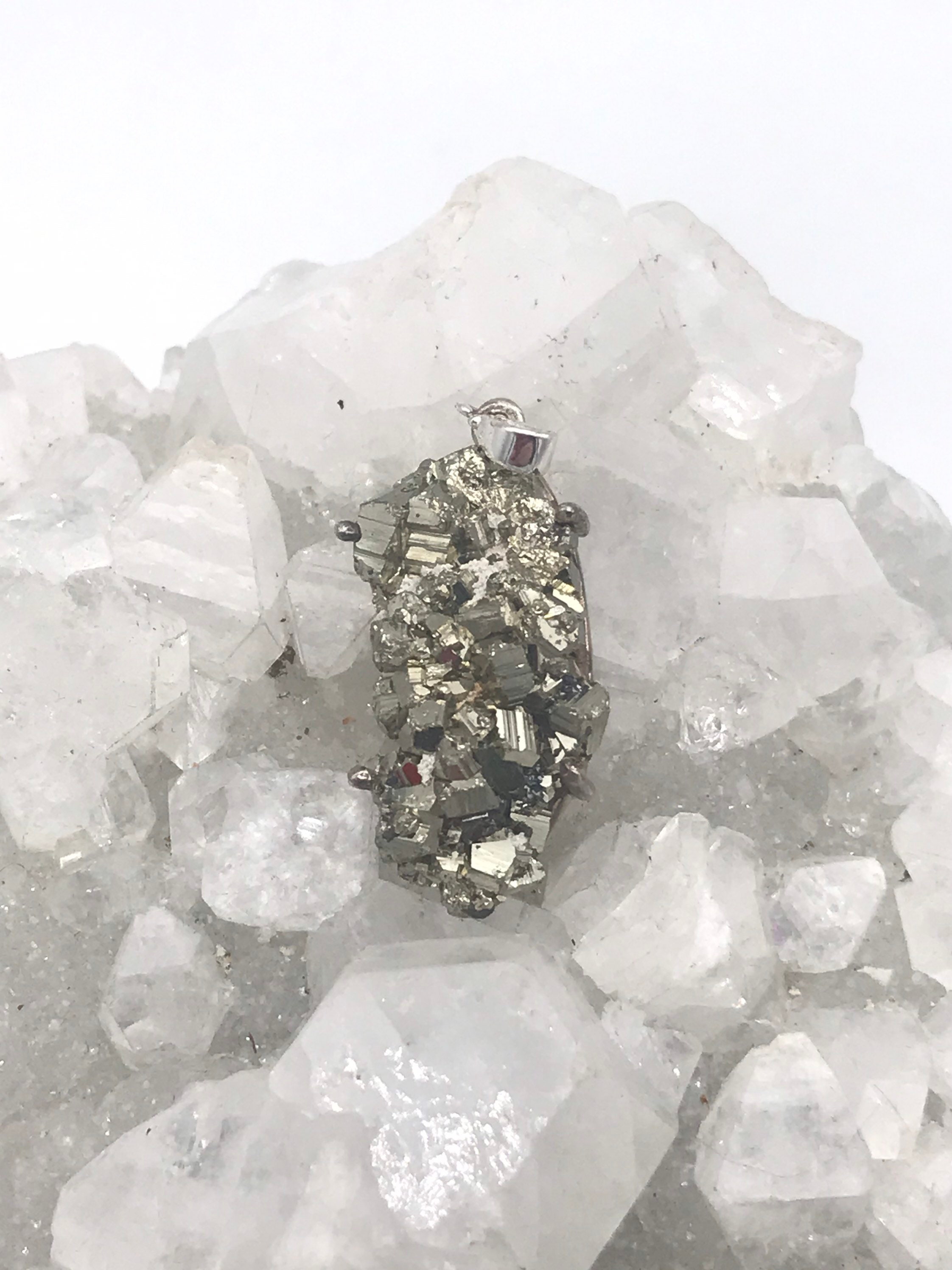 Pyrite Nugget Pendant Necklace Pyrite Nugget Pendant Necklace