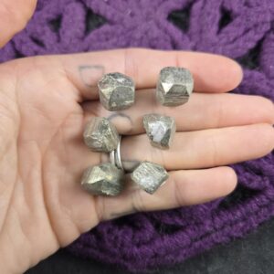 6 Pyrite Cubes Crystals Raw Grid Crystal Gold Natural Stones Small Rough Raw chakra gridding set of six bulk 6 Pyrite Cubes Crystals Raw Grid Crystal Gold Natural Stones Small Rough Raw chakra gridding set of six bulk