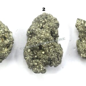 Raw Pyrite Cluster: Natural Iron Stone, High Energy Mineral