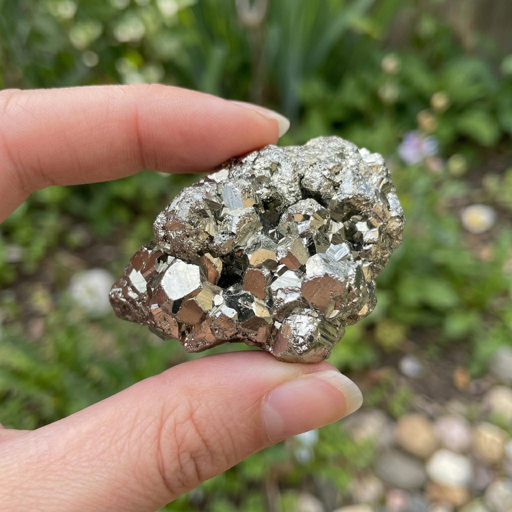 Pyrite Crystal, Fool’s Gold Raw Stone, Choose Size
