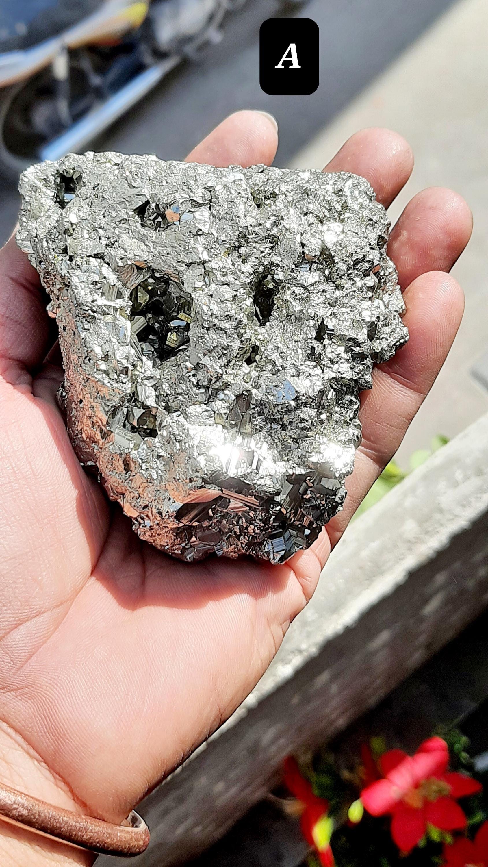 Natural Pyrite Crystal Cluster,peru Pyrite Crystal,energy Crystal,healing Pyrite Cluster Specimen,pyrite Rough For Money,reiki,vastu,success