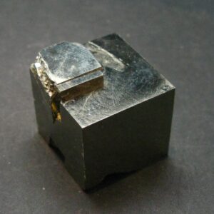 Perfect Pyrite Cube Cluster From Spain - 0.9" Perfect Pyrite Cube Cluster From Spain - 0.9"