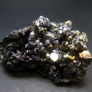 Rare Galena Sphalerite & Pyrite Cluster From Peru - 2.8" - 172.86 Grams Rare Galena Sphalerite & Pyrite Cluster From Peru - 2.8" - 172.86 Grams