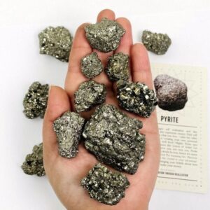 Rough Pyrite Stones - 1 lb Bag Crystals Gemstones Minerals Abundance Stone Bulk Wholesale Crystals Rough Pyrite Stones - 1 lb Bag Crystals Gemstones Minerals Abundance Stone Bulk Wholesale Crystals