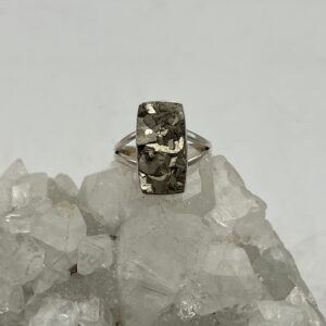 Pyrite Nugget Ring, Size 10 Pyrite Nugget Ring, Size 10