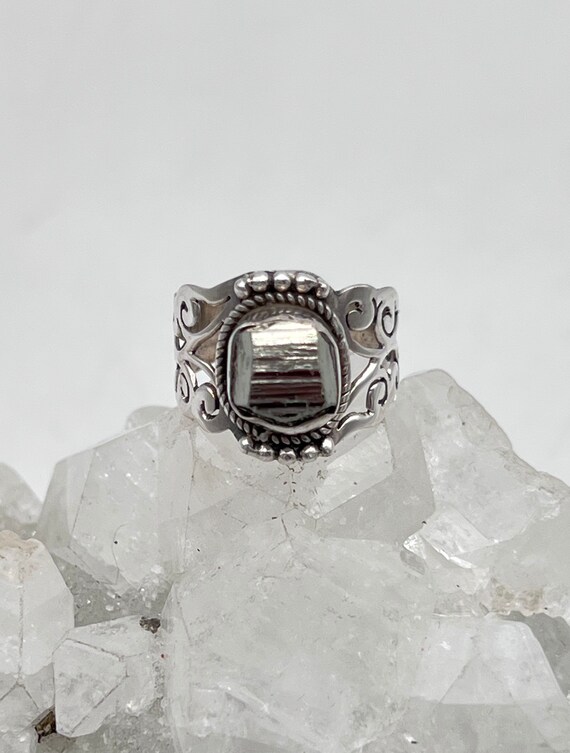 Pyrite Nugget Ring, Size 5 1/2