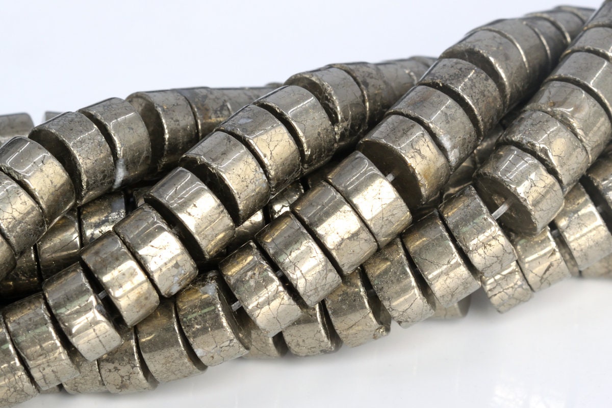 10x5mm Copper Pyrite Beads Rondelle Slice Grade Aaa Genuine Natural Gemstone Full Strand Loose Beads 15" Bulk Lot 1,3,5,10,50 (104999-1382) 10x5mm Copper Pyrite Beads Rondelle Slice Grade Aaa Genuine Natural Gemstone Full Strand Loose Beads 15" Bulk Lot 1,3,5,10,50 (104999-1382)