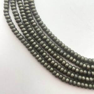 6mm Rondelle/saucer Pyrite Gemstone Beads. 15” Strand Of High Quality Rondelle Beads, Roughly 96 Beads Per Strand. 6mm Rondelle/saucer Pyrite Gemstone Beads. 15” Strand Of High Quality Rondelle Beads, Roughly 96 Beads Per Strand.