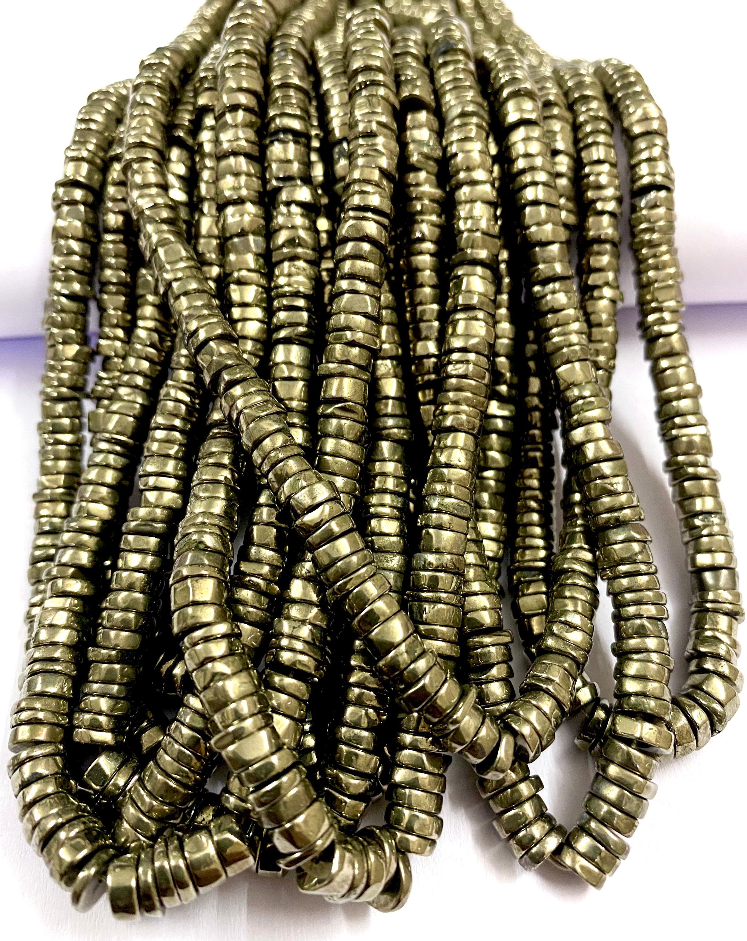 Brass Yellow Pyrite Smooth Flat Rondelle Beads Natural Pyrite Smooth Beads 5mm 6mm Pyrite Gemstone Beads Beautiful Pyrite Smooth Tyre Beads Brass Yellow Pyrite Smooth Flat Rondelle Beads Natural Pyrite Smooth Beads 5mm 6mm Pyrite Gemstone Beads Beautiful Pyrite Smooth Tyre Beads