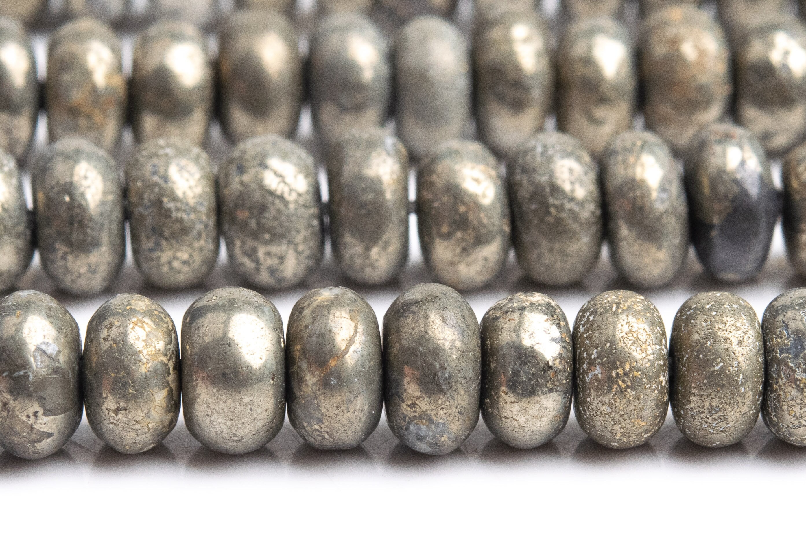 Genuine Natural Copper Pyrite Gemstone Beads 5-6x3mm Rondelle Aaa Quality Loose Beads (102139) Genuine Natural Copper Pyrite Gemstone Beads 5-6x3mm Rondelle Aaa Quality Loose Beads (102139)